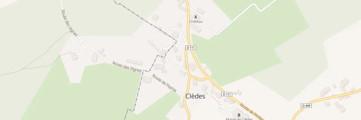 Plan du 4 Chem de Harterot à Clèdes