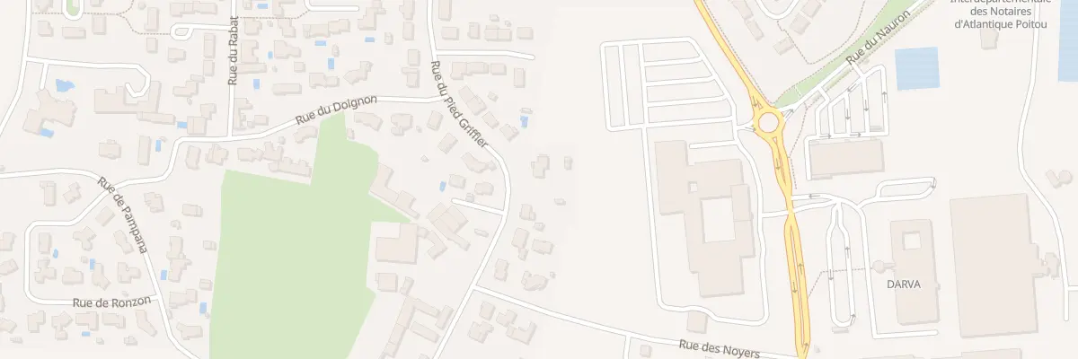 Plan du 155 Rue de Pied Griffier à Chauray