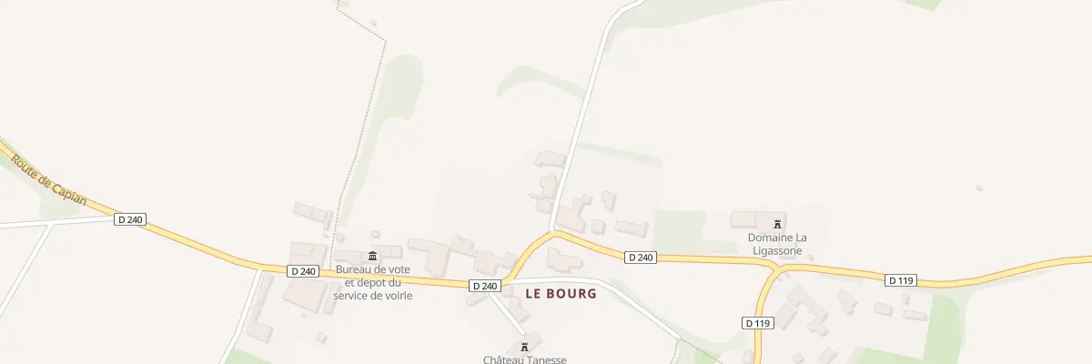 Plan du 6 Rte du Pin à Langoiran