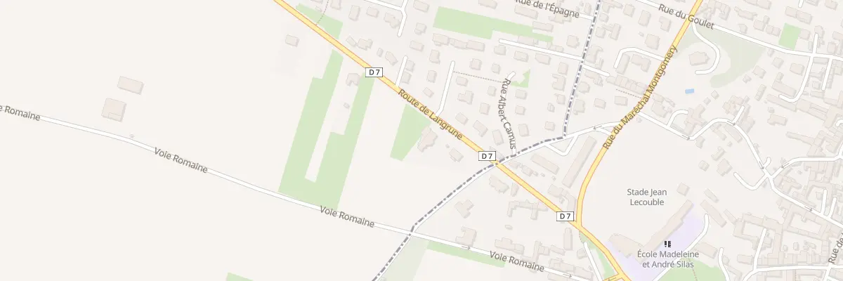 Plan du 752 Rte de Langrune à Saint-Aubin-sur-Mer