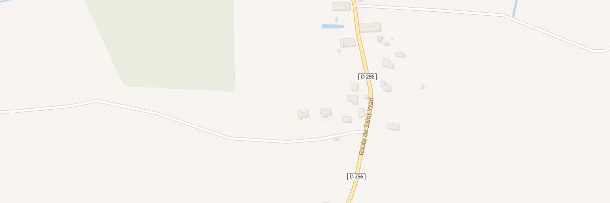 Plan du 5333 Pres de Lugeras à Bussac-Forêt