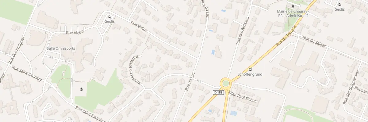 Plan du 5 Rue Victor à Chauray