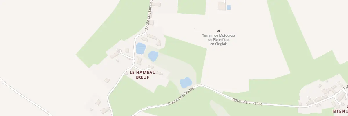 Plan du 3 Rte du Hameau Boeuf à Pierrefitte-en-Cinglais