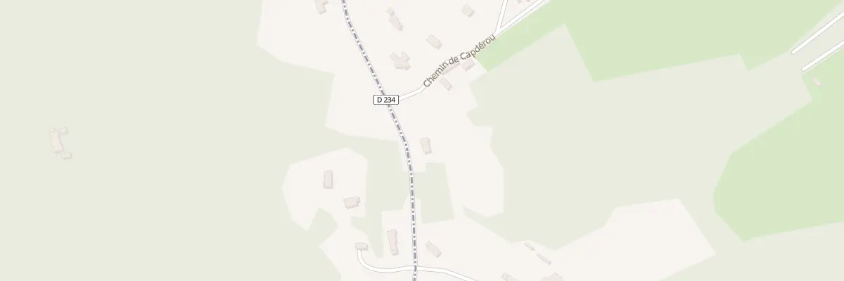 Plan du 249 Rte des Coteaux de Guindalos à Gelos