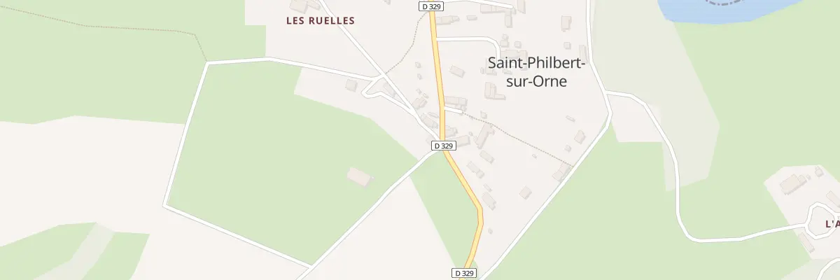 Plan du 57A Le Bourg à Saint-Philbert-sur-Orne