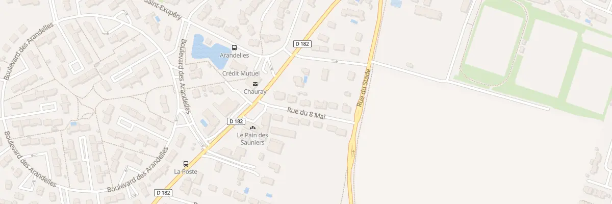 Plan du 13 Rue du Huit Mai à Chauray