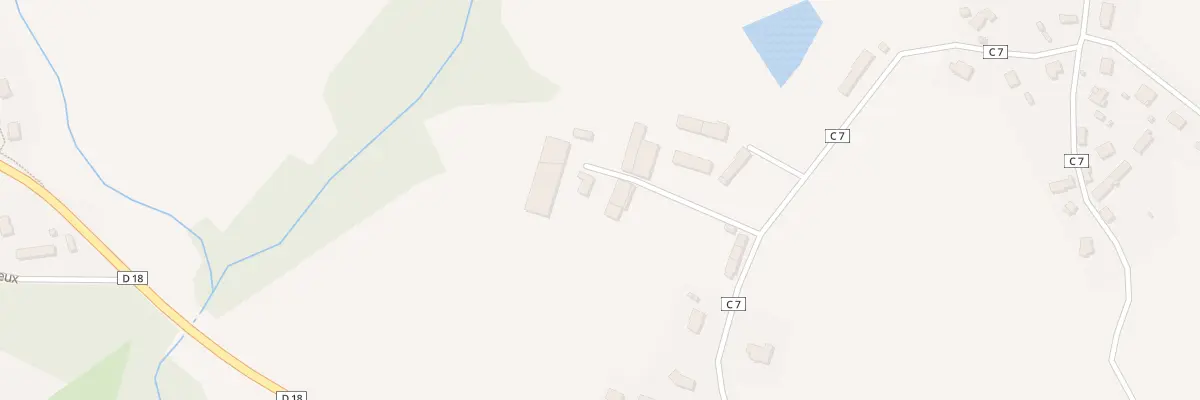 Plan du 50 Les Pommiers aux Monts d’Andaine