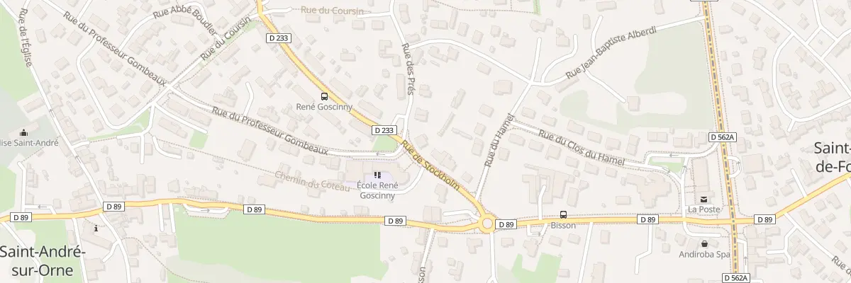 Plan du 8 Rue de Stockholm à Saint-André-sur-Orne