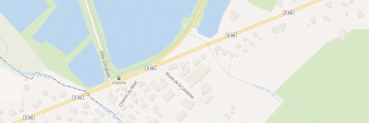 Plan du 53 Av du Mal Leclerc à Izon