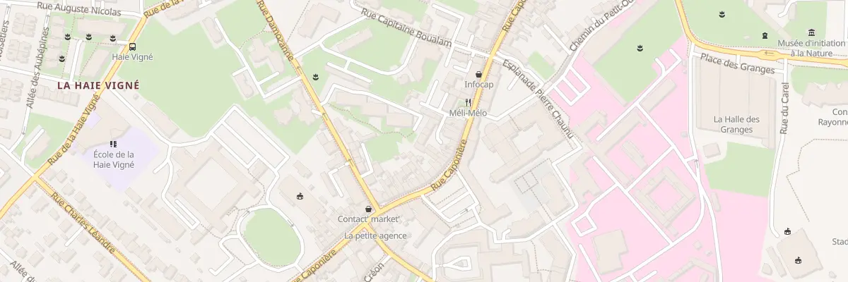 Plan du 116 Rue Caponière à Caen