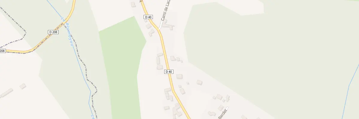 Plan du 5022 Berdet à Doumy