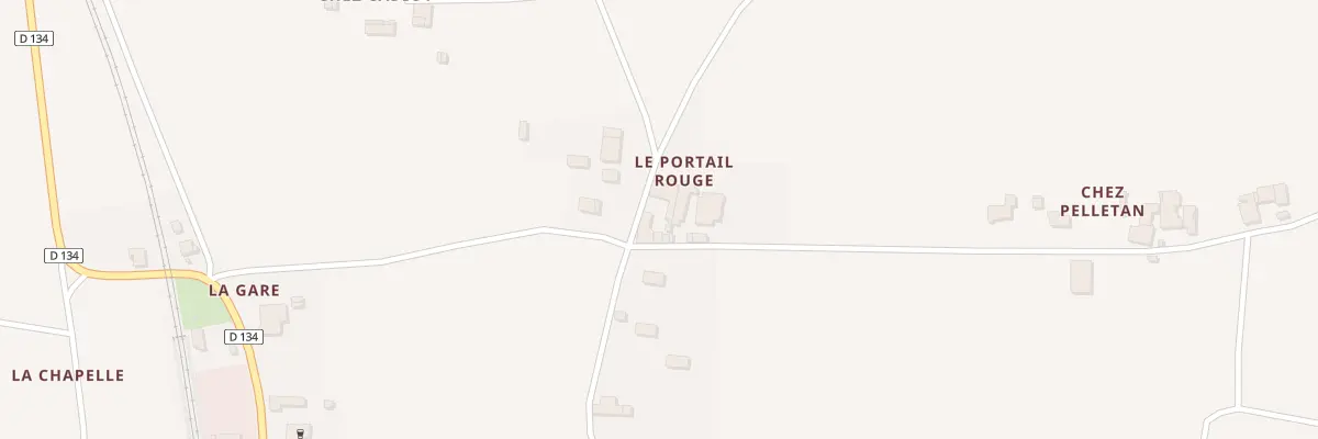 Plan du 1 Le Portail Rouge à Fontaines-d’Ozillac