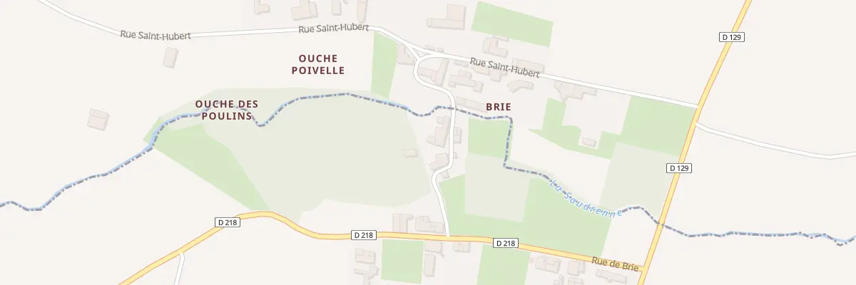 Plan du 2 Imp du Gue à Paillé
