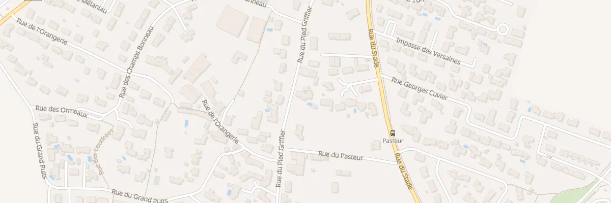 Plan du 79 Rue de Pied Griffier à Chauray