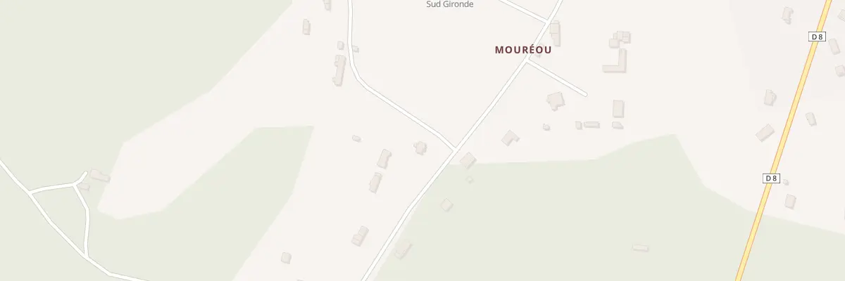 Plan du 5524 Moureau Ouest à Villandraut
