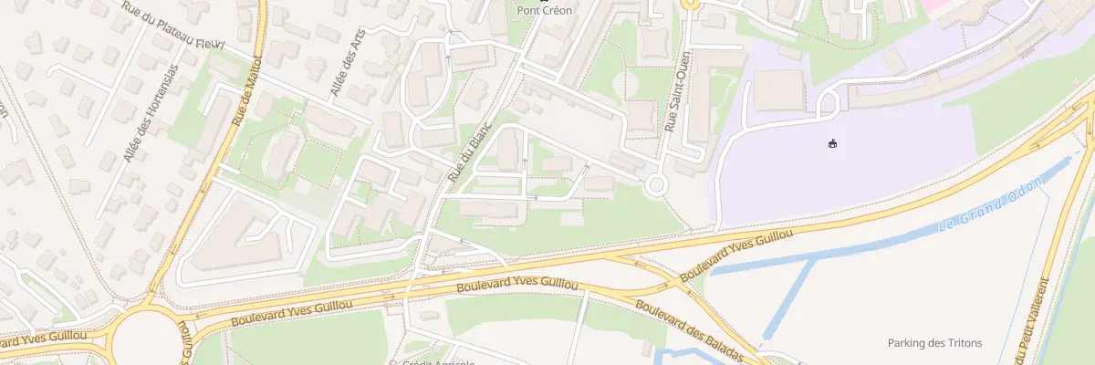 Plan du 27 Rue du Blanc à Caen