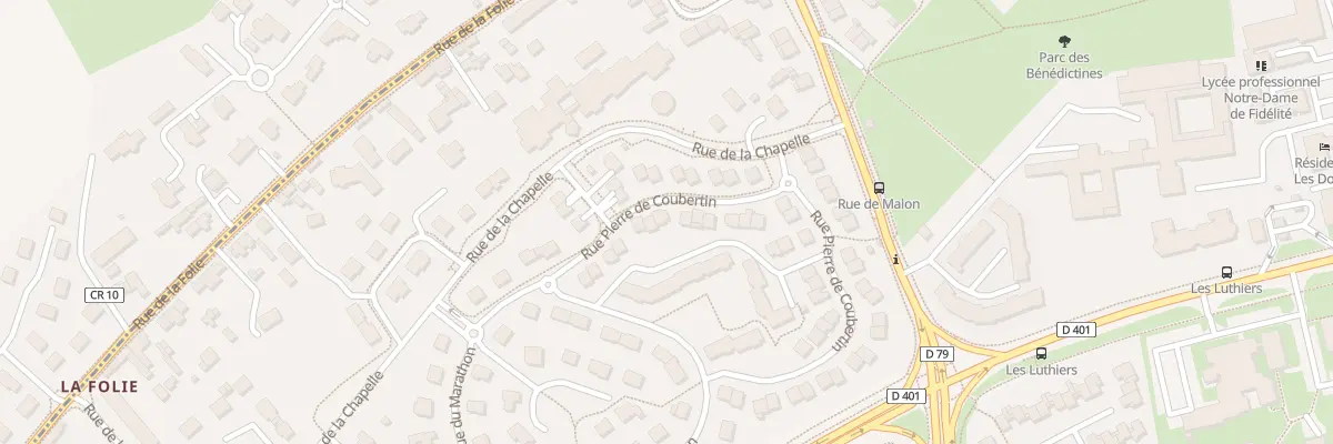 Plan du 47 Rue Pierre de Coubertin à Caen