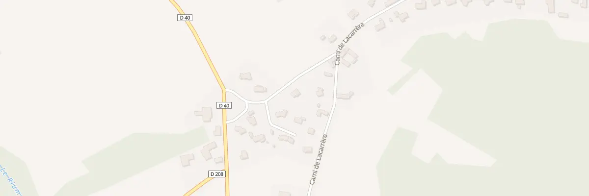 Plan du 100 Cami du Pistoulet à Doumy
