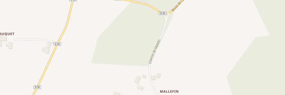 Plan du 1079 Che de Malefin à Bordères-et-Lamensans