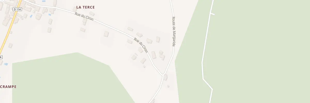 Plan du 475 Rue du Ciron à Budos