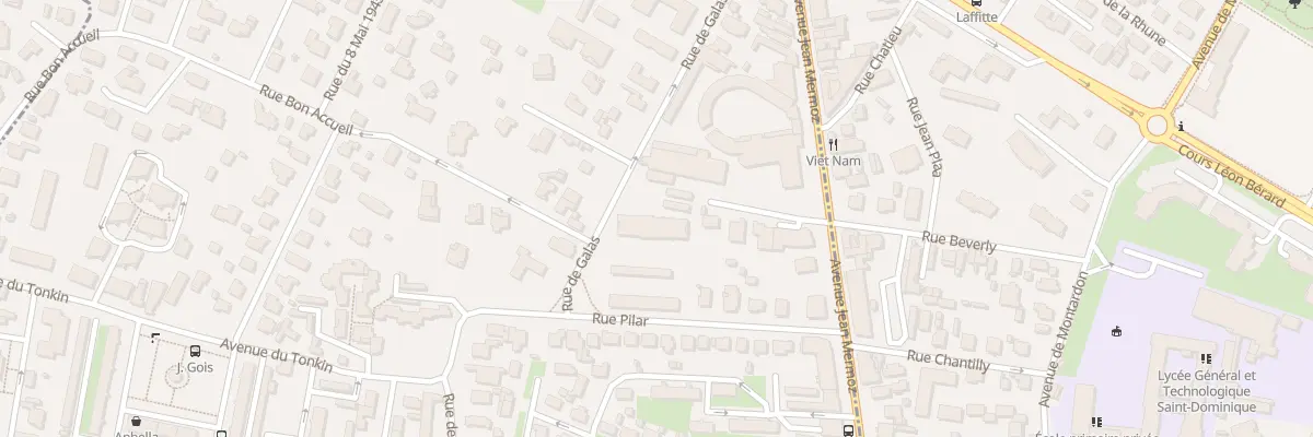Plan du 28 Rue de Galas à Billère