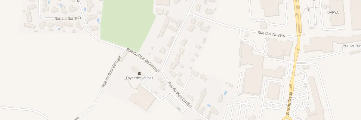 Plan du 199 Rue de Pied Griffier à Chauray