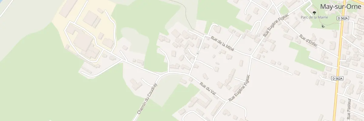 Plan du 10 Rue de la Mine à Saint-Martin-de-May
