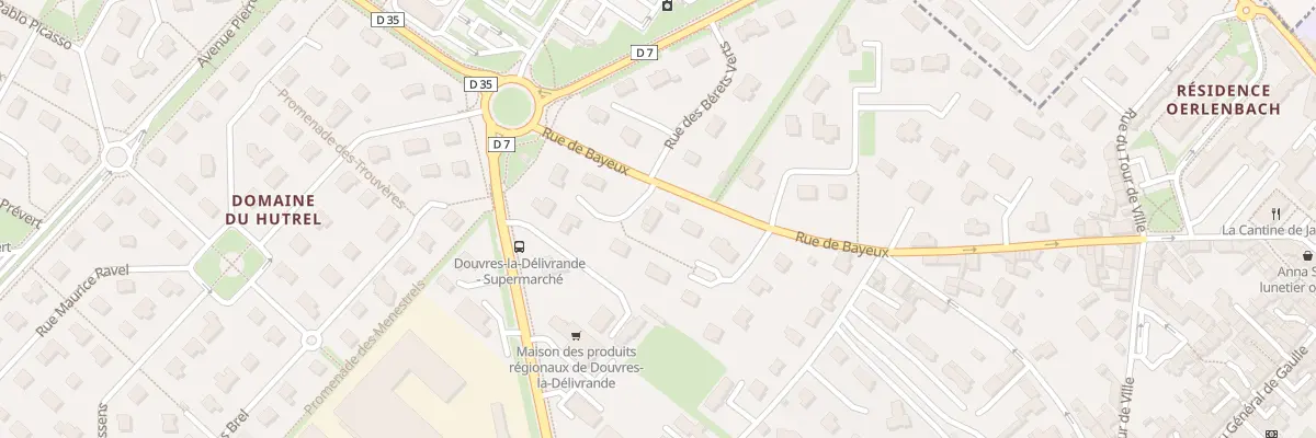 Plan du 1 Rue de l’Espérance à Douvres-la-Délivrande