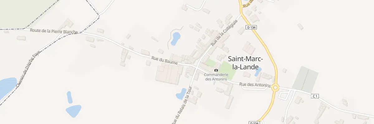 Plan du 4 Rue du Baume à Saint-Marc-la-Lande