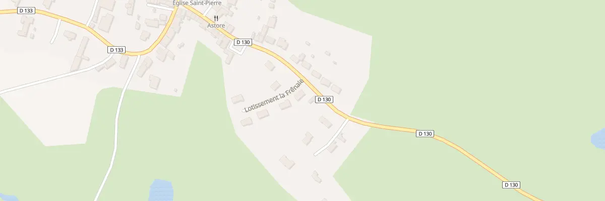 Plan du 1 Lot la Frênaie à Allonne