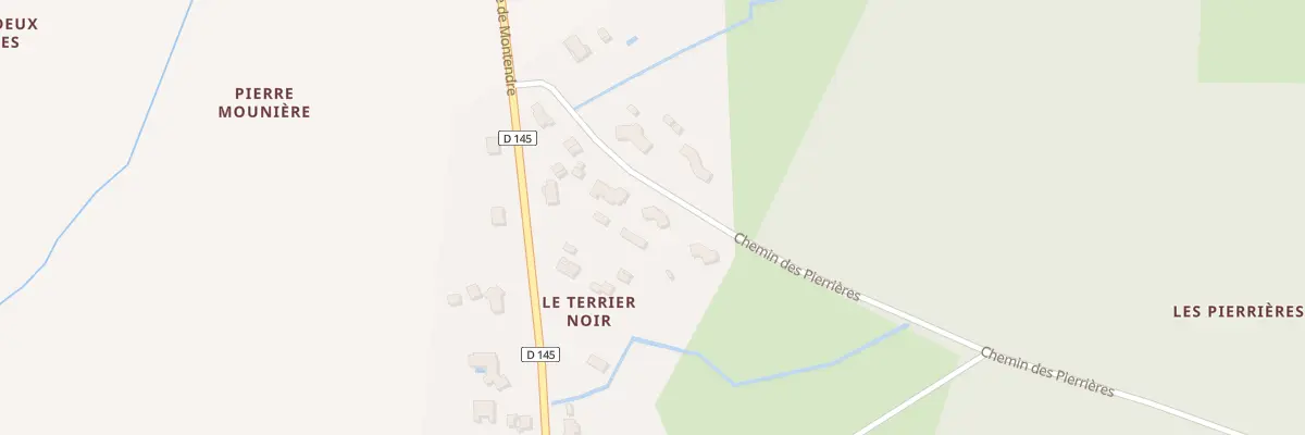 Plan du 12 Che des Pierrières à Bussac-Forêt