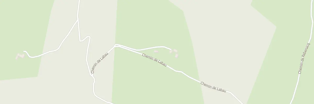 Plan du 618 Che de Labau à Bosdarros