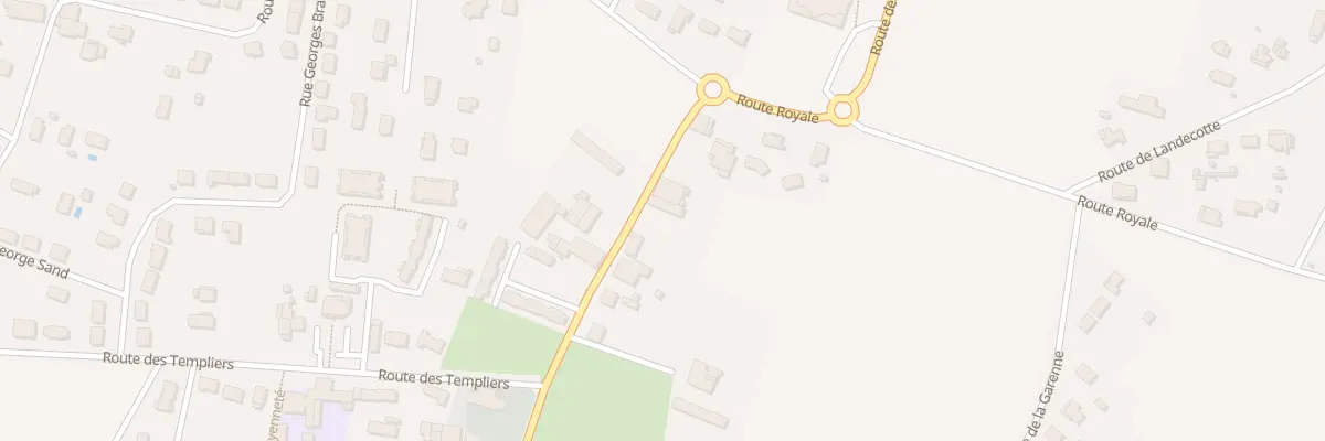Plan du 95 Rte de la Commanderie à La Lande-de-Fronsac
