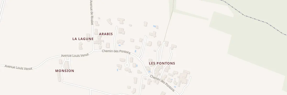 Plan du 11 Les Pontons à Sallebœuf