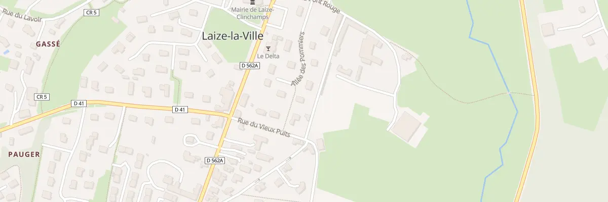 Plan du 7 All des Pommiers à Laize-Clinchamps