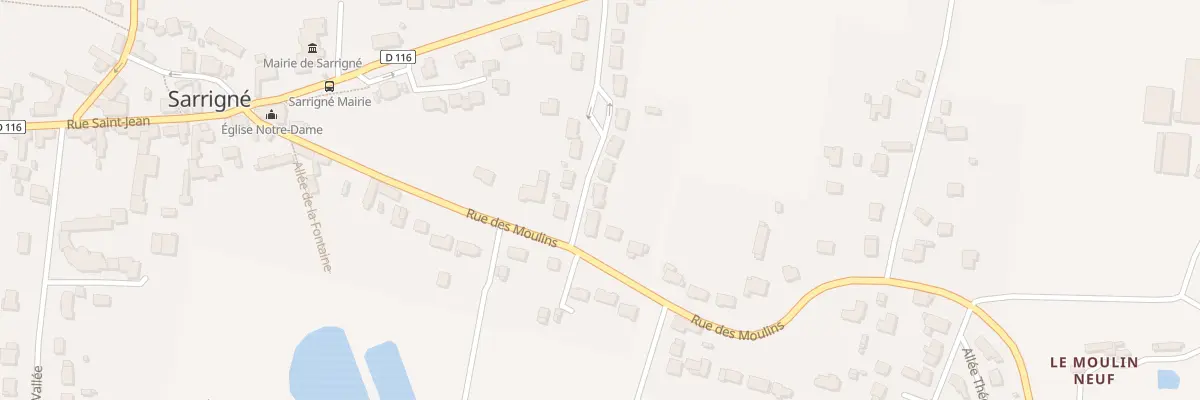 Plan du 15 Village du Château à Sarrigné