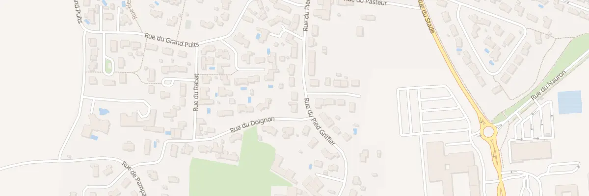 Plan du 130 Rue de Pied Griffier à Chauray