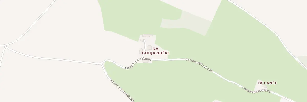 Plan du 2 Che de la Goujardière à Pierrefitte-en-Cinglais