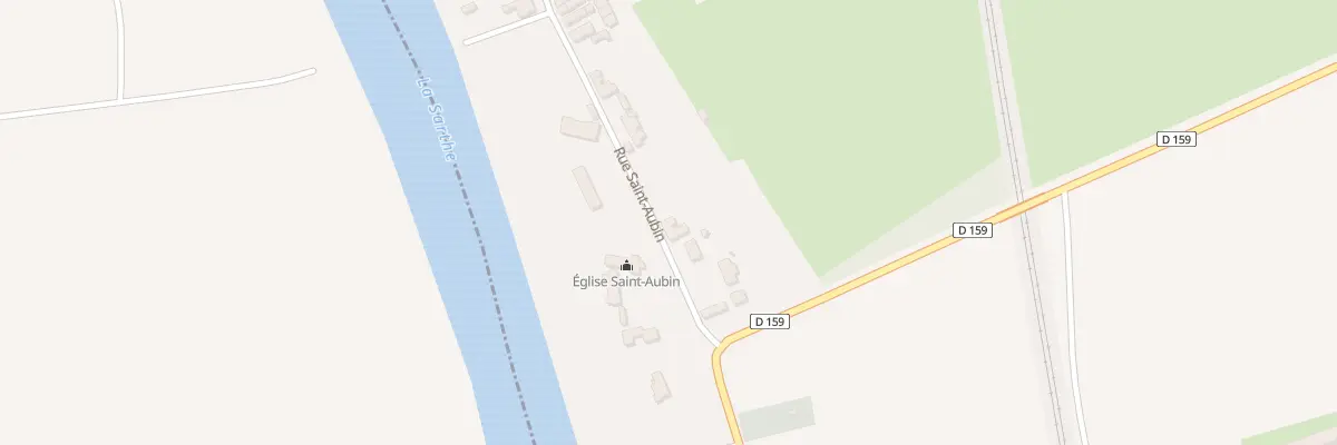 Plan du 27 Rue Saint Aubin à Pincé