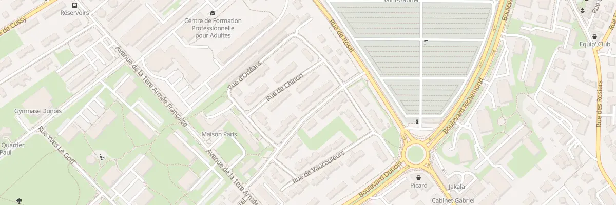 Plan du 7 Rue de Vaucouleurs à Caen