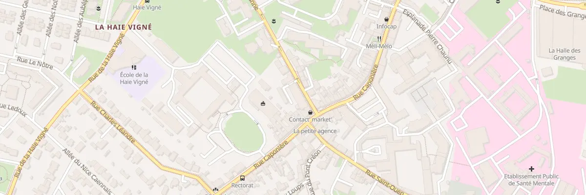Plan du 3 Rue Damozanne à Caen