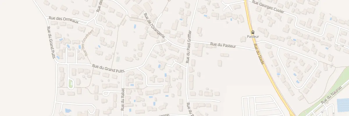 Plan du 110A Rue de Pied Griffier à Chauray