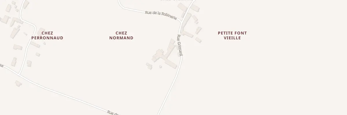Plan du 7 Rue Grimard à Jarnac-Champagne