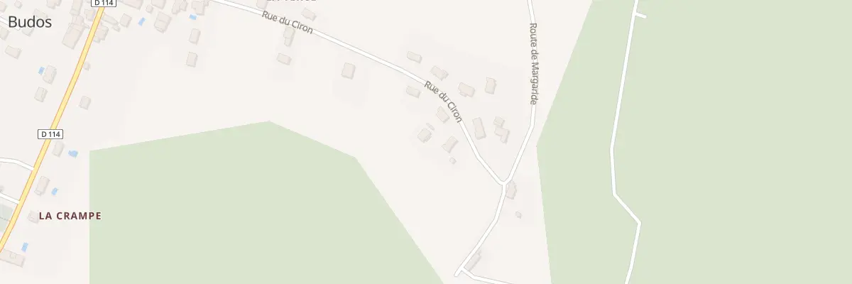 Plan du 454 Rue du Ciron à Budos