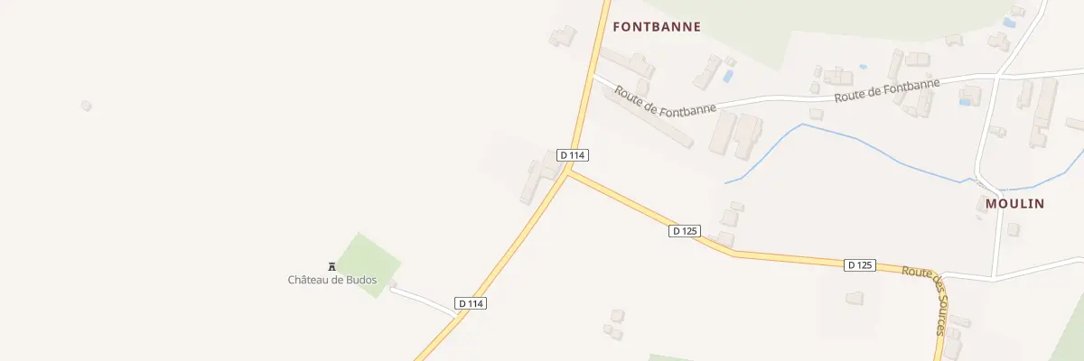 Plan du 196 Au Jardin à Budos