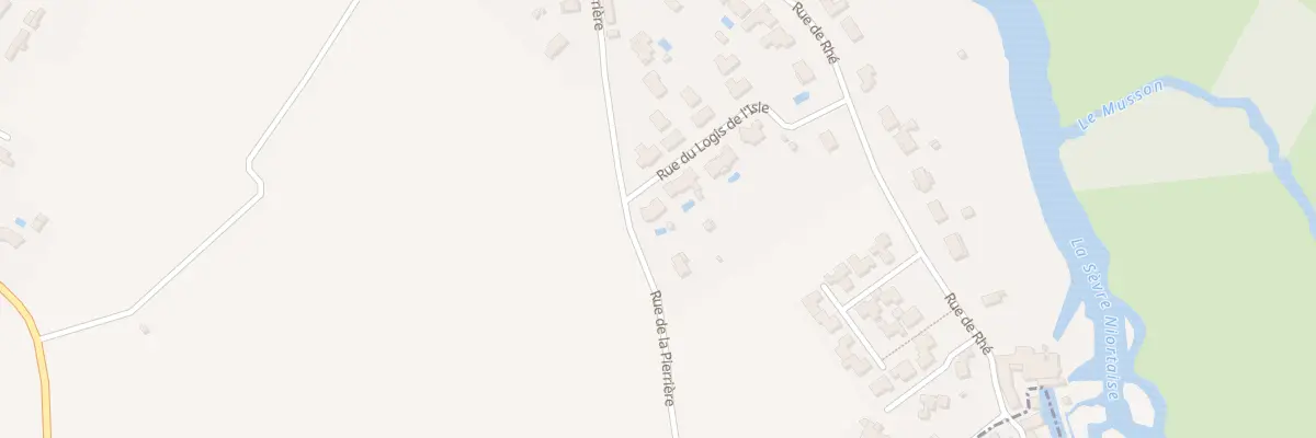 Plan du 10 Rue du Logis de l’Isle à Saint-Gelais
