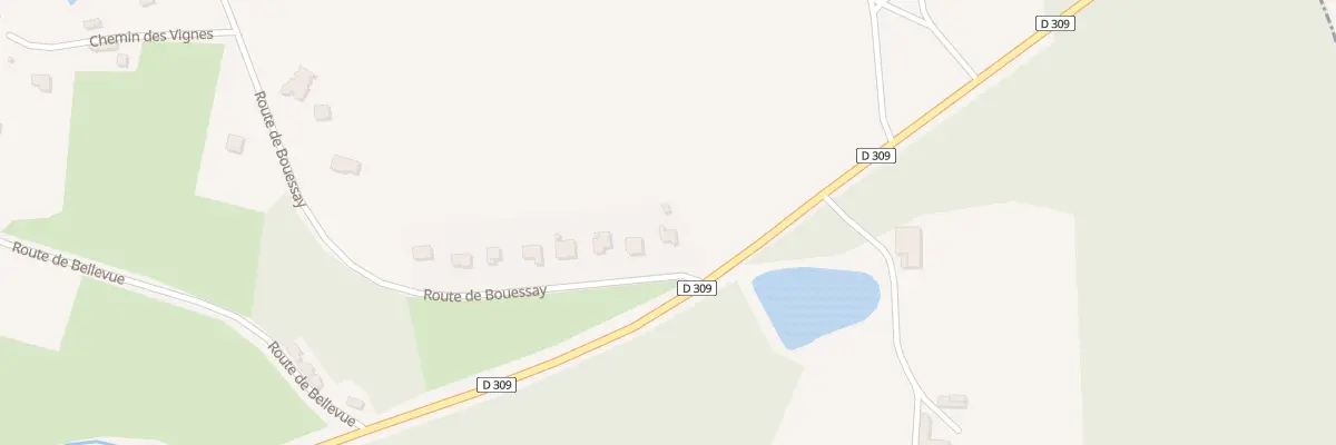 Plan du 1 Rte de Bouessay à Souvigné-sur-Sarthe