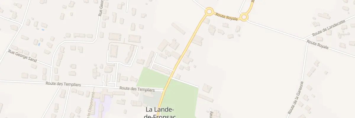 Plan du 162 Rte de la Commanderie à La Lande-de-Fronsac