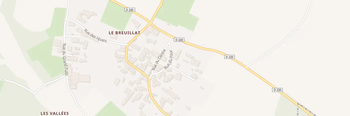 Plan du 3 Rue du Four à Paillé