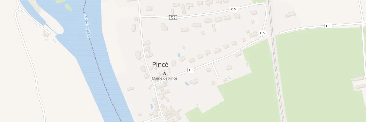 Plan du 7 All des Petits Champs à Pincé